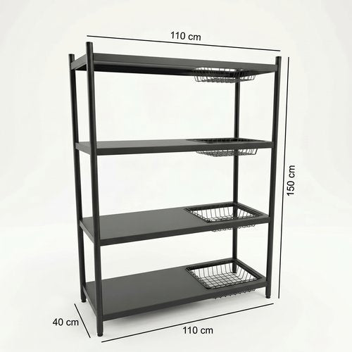 Organisateur de cuisine moderne à 4 niveaux