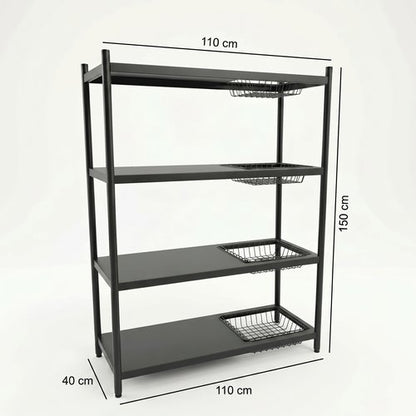 Organisateur de cuisine moderne à 4 niveaux