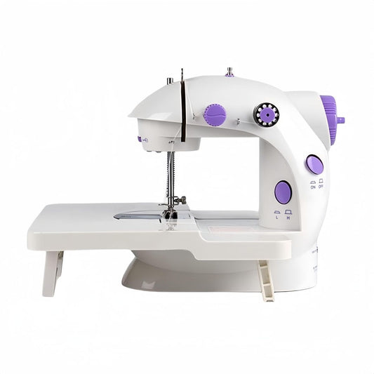 ماكينة الخياطة مع الطاولة